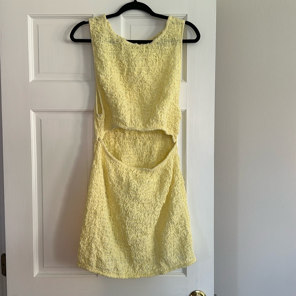 Free people yellow dress